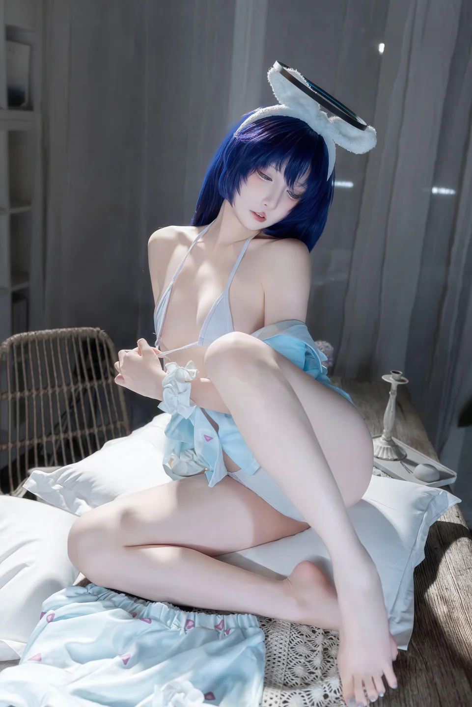 喜欢爱理吗 - No.011 优香睡衣 [35P-125MB] tg@simisebaisi 【丝足阁】022.webp